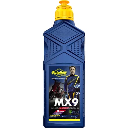 Putoline MX9 Ester-Tech Vol-Synthetische 2-takt Motocross Enduro Mengolie