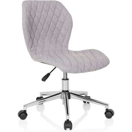 Kinder bureaustoel JOY II stof lichtgrijs hjh OFFICE