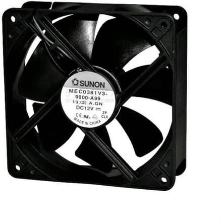 Sunon MEC0381V2-A99 Axiaalventilator 12 V/DC 197.03 m³/h (l x b x h) 120 x 120 x 38 mm