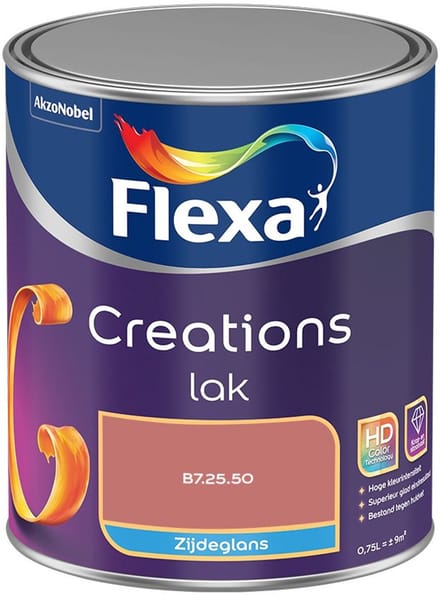 Flexa - Creations Lak Zijdeglans - B7.25.50 - Mengverf - 750 Ml