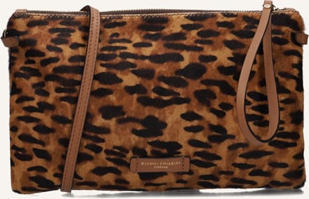 Gianni Chiarini Hermy 3905 Handtassen Dames - Bruin - Maat ONESIZE