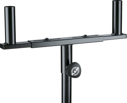 König & Meyer 24105 vork voor 2 Boxen op 1 statief - Accessoire voor standaards