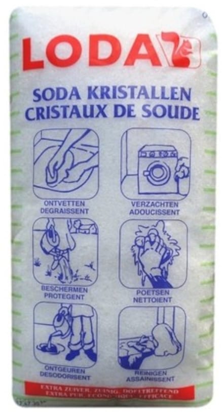 Loda Kristallen - Soda Reiniger - Ontvetter 2kg