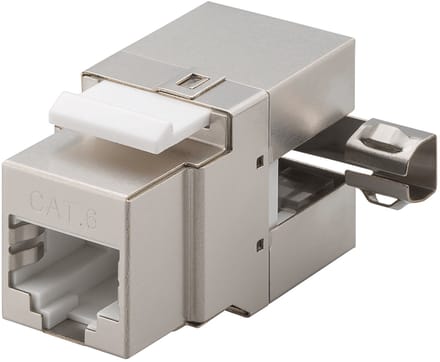 DSIT CAT6 STP Keystone Connector - Toolless Angled