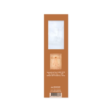 Boekenlegger met loep, Leonardo Da Vinci, Mens van Vitruvius
