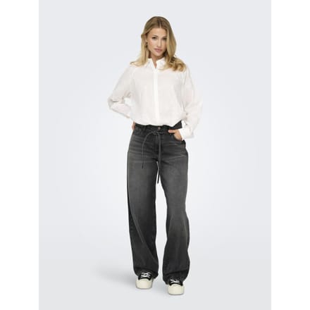 ONLY - ONLGIANNA MW STRAIGHT DNM DOT980 Dames Jeans