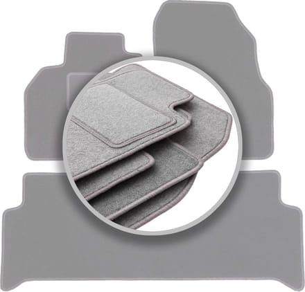 Automatten asgrijs voor: Renault Grand Scenic II minivan (2003-2009)