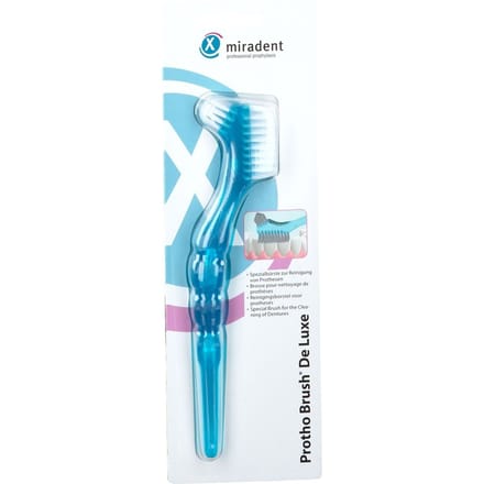 Miradent Proto Brush® De Luxe Protheseborstel tandenborstel voor kunstgebit