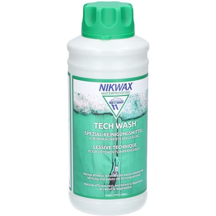 Nikwax Tech Wash  - wasmiddel voor waterafstotend materiaal - 1 liter