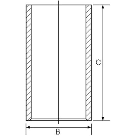 Goetze Engine Voering, cilinderkop GOETZE 14-010940-00