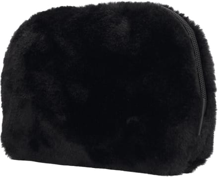 Beagles Barakaldo Toilettas - Pouch - Fur - Bont - Etui - Zwart