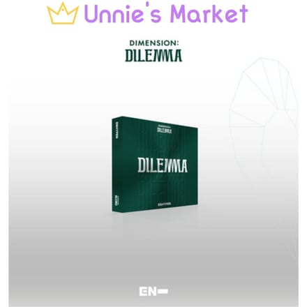ENHYPEN DIMENSIE : DILEMMA ESSENTIEEL Ver. + Gratis geschenk 1ea black