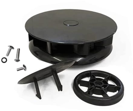 Draaibare dakventilator met laag profiel voor bus, camper, caravan en boot