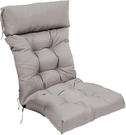 Luxe Tuinstoelkussen 125x55cm voor Schommelstoel en Ligstoel - Hoog Model