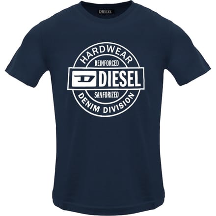 Diesel Hardware Circle Logo Total Eclipse T-shirt