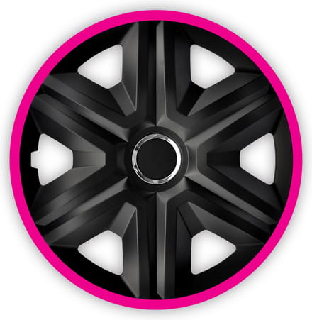 FAST LUX Wieldoppen 15 " - Set van 4 stuk - Roze