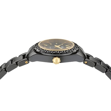 Versace Dv One Mini VE9F00124 Horloge - Keramiek - Zwart - Ø 28 mm