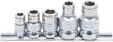 BGS Set Bitadapters met Blokkeerkogel – 5-delig