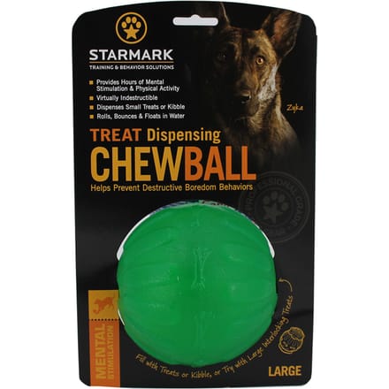 Starmark Treat Dispensing Chew Ball L ca.Ø10 Hond