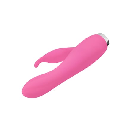 EIS, vibrator, 'gebogen Rabbit vibrator, 17,5 cm', waterdicht, met handvat, huidvriendelijke siliconen