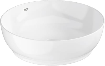 GROHE Essence Ronde Waskom – 45 cm – Zonder Overloop – Glanzend Keramiek – AquaCeramic & HyperClean – Wit