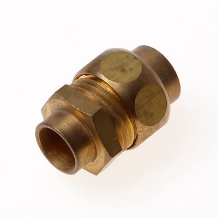 DPS Koppeling 3-delig conisch dichtend 2x kap 12 x 12mm