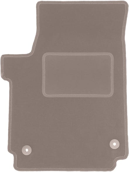 Beige bestuurdersmat voor: Volkswagen Amarok pick-up (2010-)