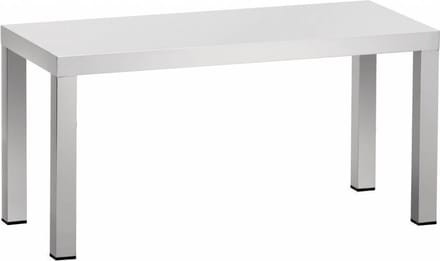 Etagere RVS Enkel, B 2000 x D 350 x H 400 mm