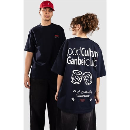 Woodbird WBBaine Ganbei T-Shirt blauw