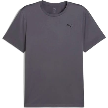 PUMA M TAD ESSENTIALS SOLID CAT TEE (LC small cat) Heren sportshirt - Galactic Gray