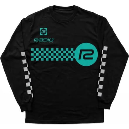 T-shirt met lange mouwen Radio Race Checker