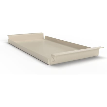 Steellish Dienblad Rechthoek - Tray - Aluminium - Parel Wit - 61×29×5