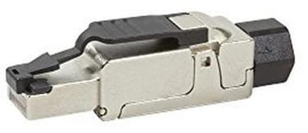 RJ45-connector Cat.6A T568A T568B voor 10 Gigabit Netwerken