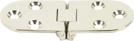 Tafelbladscharnier Verchroomd 80 x 30 mm