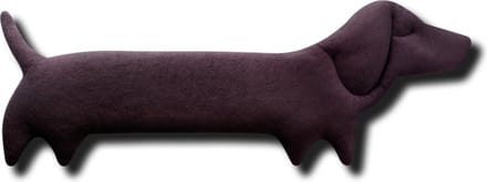 Leschi Warming Pillow Winston the Dog - Eggplant