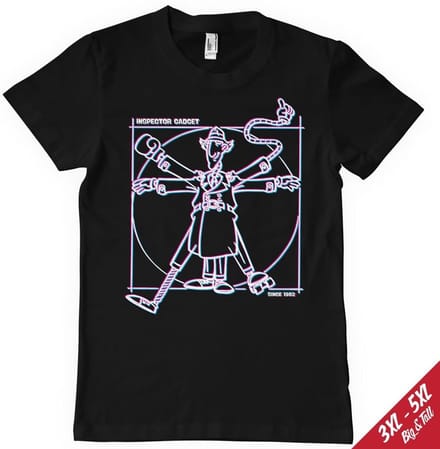 Inspector Gadget T-shirt V-itruivan T-shirt CPLG-1-IG003-H72-2