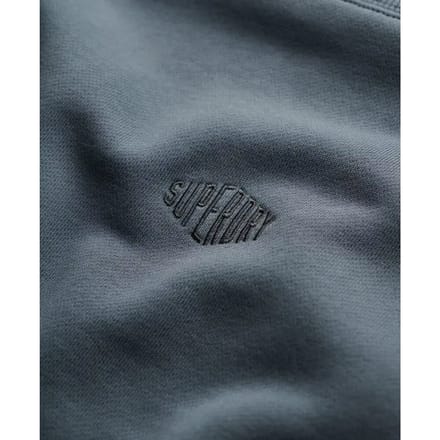 Superdry Sweatshirt met Ronde Hals en Micrologo Blue Grootte: L