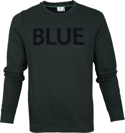 Blue Industry Sweater Knit Green - Maat XL - Heren