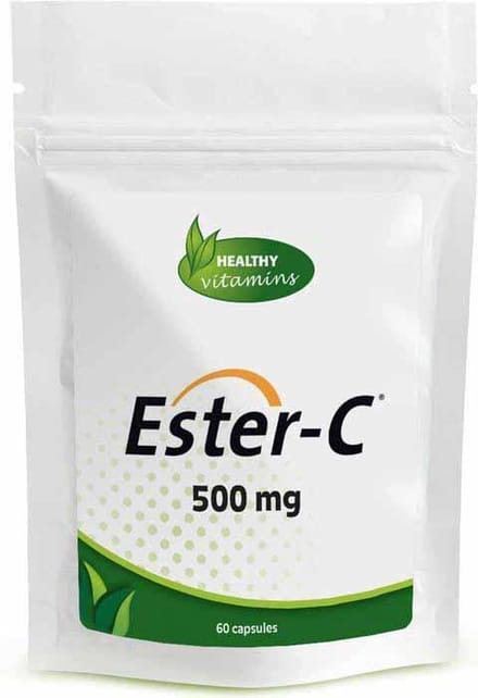 Healthy Vitamins Ester-C - 60 Capsules - 500 mg