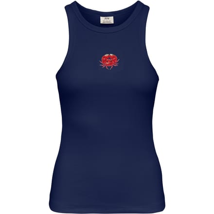 JDY Tuille Life Pearl Emb Tanktop Dames - Maat M