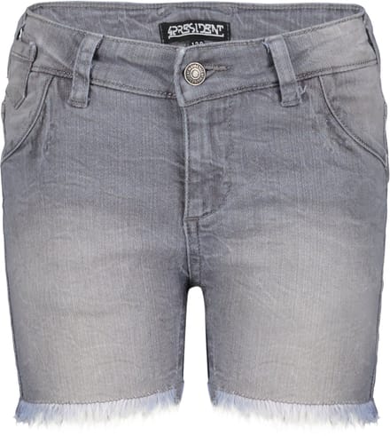 4PRESIDENT Korte broek Meisjes Short - Grey Used - Maat 116