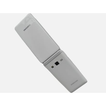 Smartphone à clapet Samsung Galaxy Folder 2 G160N Reconditionné Original 2 Go de RAM 32 Go de ROM Débloqué 1 SIM 32GB blanc