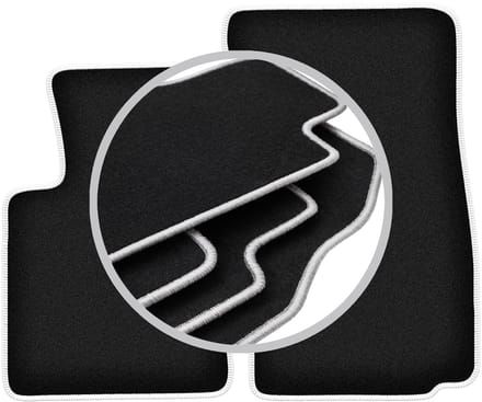 CARLUX-SILVER automatten voor: BMW Z4 E85 cabriolet (2002-2008)