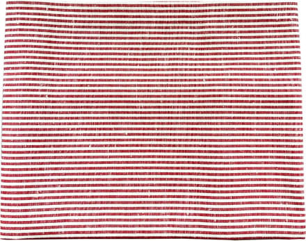 Rakel tafelloper stripe red - set van 2