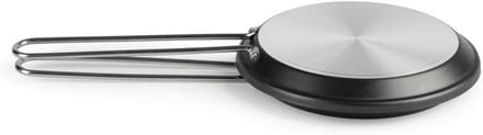 Omeletpan - Koekenpan - Omeletten Maken - Antiaanbaklaag - 18 cm - Grijs metallic