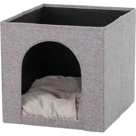 Trixie - Kattenmand - Iglo Ella - Grijs - 37X33X33 cm