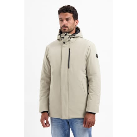 No Excess Jacket Long Soft Shell Stone Größe: S | Winterjacken Outlet | Herren