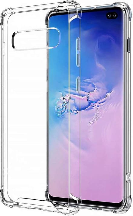 Hoesje geschikt voor Samsung Galaxy S10 Plus - Back Cover Transparant Shockproof