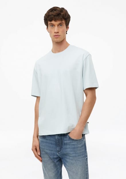 s.Oliver - male - T-shirt van zware jersey in een moderne pasvorm