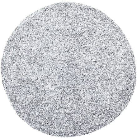 DEMRE - Shaggy vloerkleed - Grijs - 140 cm - Polyester